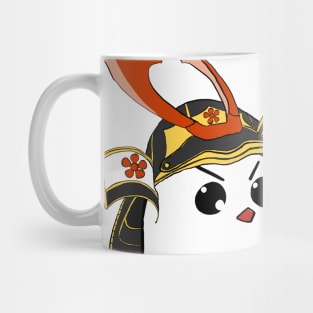 Birb-san in Samurai helmet Mug